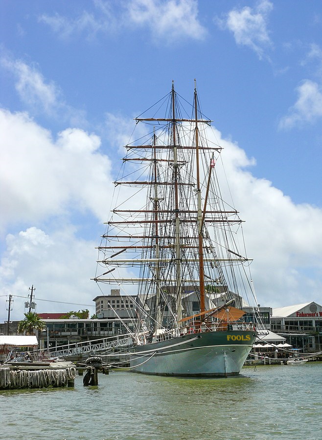 ship in water